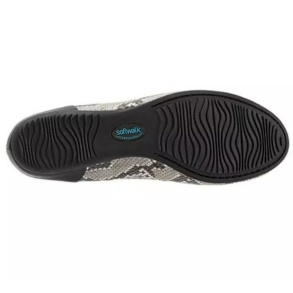 Softwalk Sonoma Flat Snake Grey - Picture 6 of 11